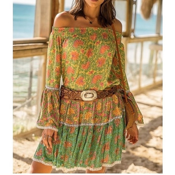 Miss June Paris Dresses & Skirts - MISS JUNE SUNFLOWER DRESS MULTICOLOR